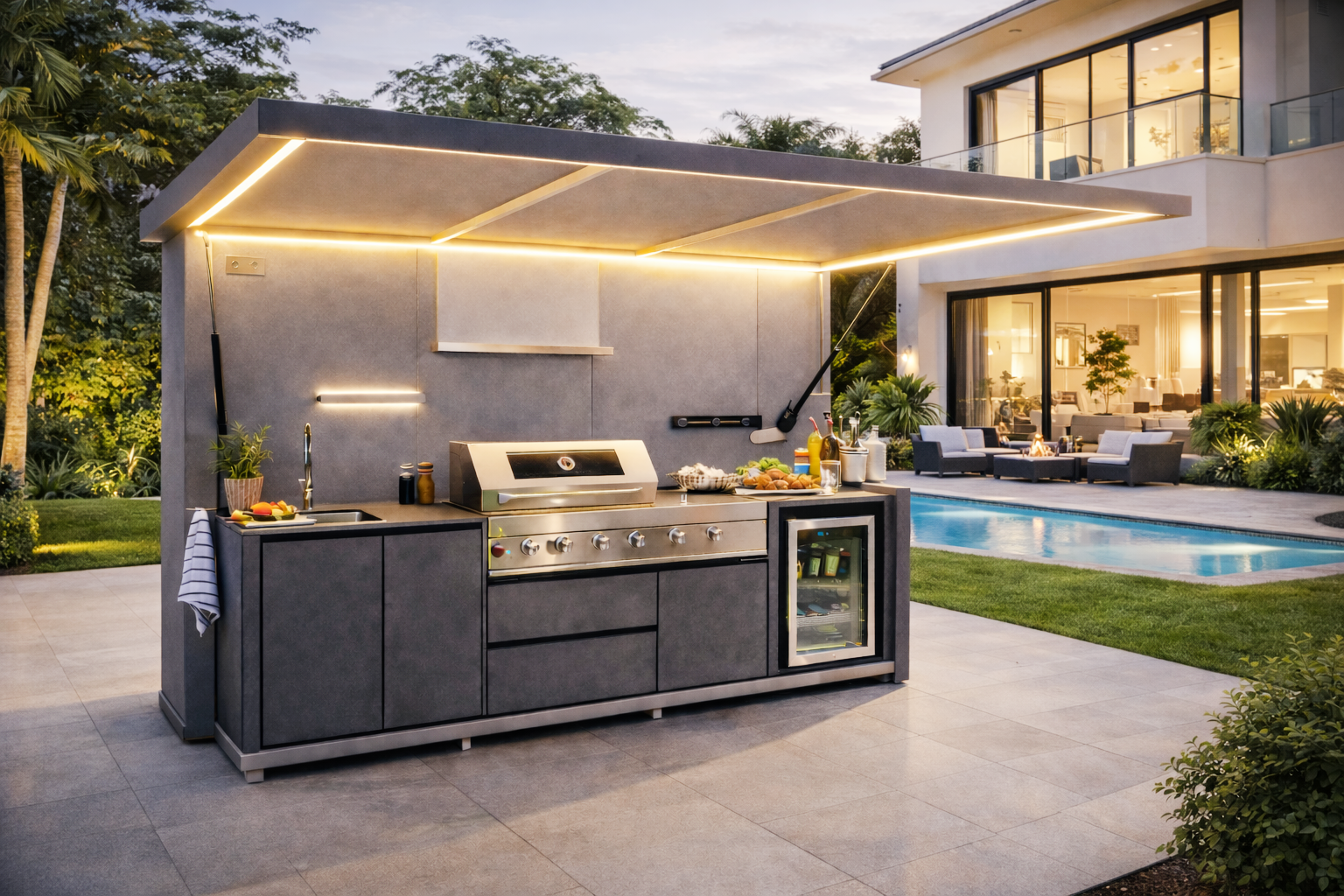 Cuisine extérieure Monte-Carlo