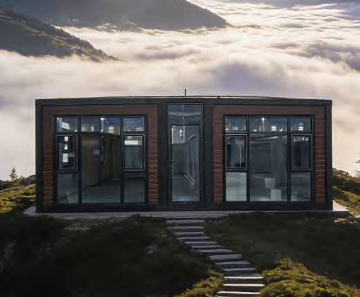 Double aile pliante — introduction — vue extérieure