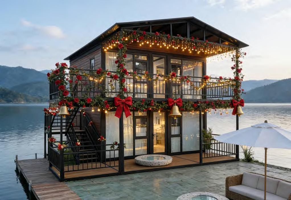 Double aile — 30 pieds deux niveaux — vue extérieure